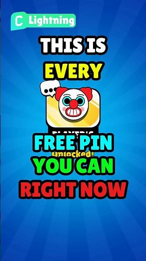 Every Free Pin You Can Get In Brawl Stars