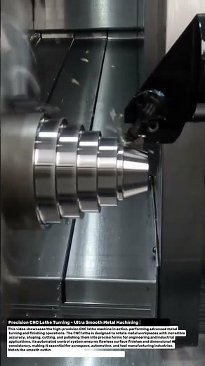 Precision CNC Lathe Turning – Ultra Smooth Metal Machining Process 2025.