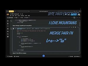 Byte Pair Encoding (BPE) from Scratch | Tokenization Explained with Code (GPT-2 Comparison) Part2
