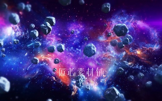 60分钟穿梭唯美宇宙星空粒子星际银河遨游太空LED大屏 VJ视频素材 高清无水印