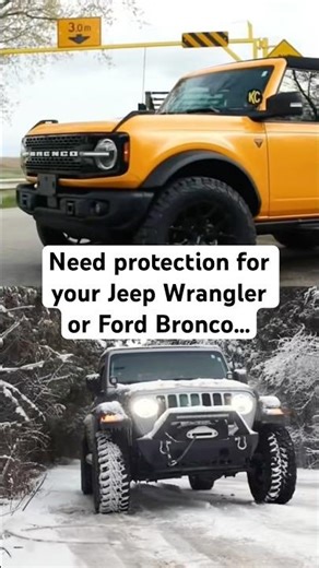 Protect Your Jeep/Bronco Windshield today - save $50.