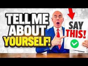 TELL ME ABOUT YOURSELF | HOW TO INTRODUCE YOURSELF IN AN INTERVIEW | INTERVIEW QUESTIONS & ANSWERS!