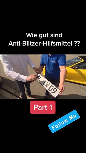 Testing Anti-Blitzer Tools - Part 1