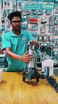 Total Tools Heavy duty Submersible Sewage Pumps (English)