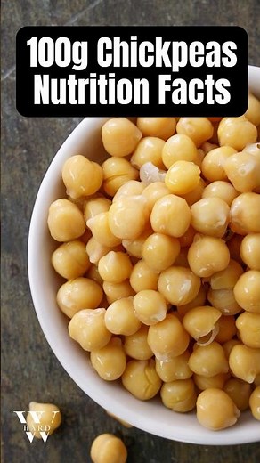 100g Chickpeas Nutrition Facts