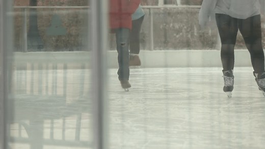 MetroParks ice rink closed again after reopening due to warm weather