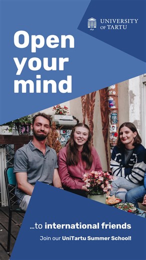 Are you currently in search of new academic experiences? UniTartu Summer School offers exciting programmes to broaden your academic and social horizons. Join us! | University of Tartu