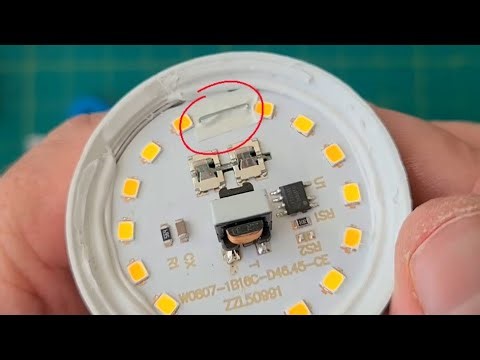 How to DISASSEMBLE and REPAIR an LED Bulb? DIY LED Bulb Repair !