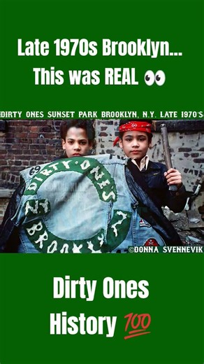 DIRTY ONES 🟢 Sunset Park Division Brooklyn, N.Y. Late 1970s Street History 👀 #dirtyones #brooklyn
