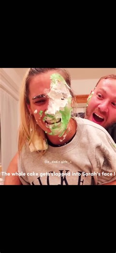 Food Fight Gone Wrong: Cake Slap Reaction