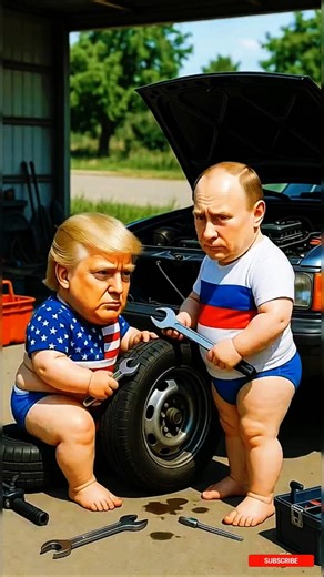 When Trump & Putin Become Car Mechanics 😂