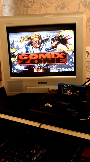 Секретная комбинация в игре Comix Zone