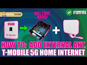 ✅HOW TO Disassemble G5AR - T-Mobile 5G Home Internet Arcadyan TMO-G5AR - Add External Antenna 8x8