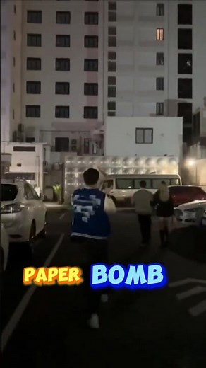 Homemade Best Paper Bomb 💣| How To Make Easy Paper Popper Make Loud Sound #shorts #diy #origami