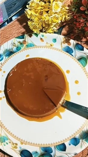 Caramel bread pudding recipe #youtube #shortvideo #food