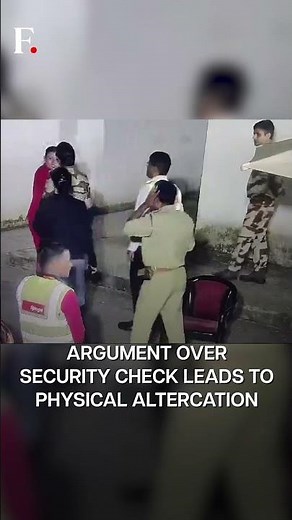 SpiceJet Employee Slaps Security Officer, Airline Alleges Sexual Harassment | Subscribe to Firstpost