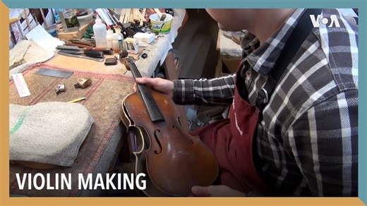 3.6K views · 133 reactions | We tune in to the craft and artistry involved in making a violin worthy of a virtuoso from a family that has been building the instruments for many generations. Originally published: https://www.voanews.com/a/6550427.html | Voice of America | Facebook