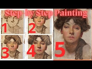 Step by step Portrait Painting: A Detailed Guide