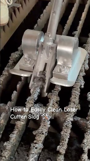 How to Easily Clean Laser Cutter Slag 🛠️