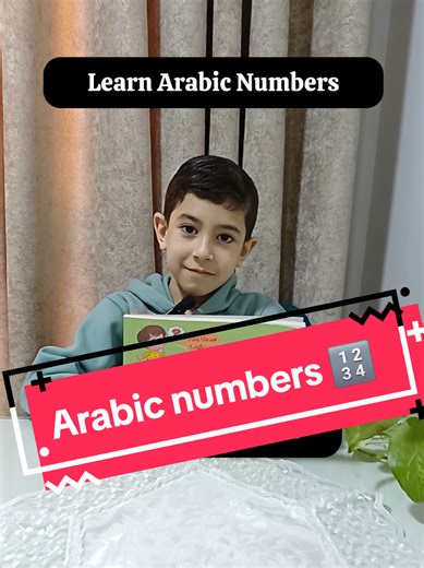 Learn Arabic Numbers from 1 to 10