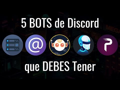 Five Discord Bots You MUST Have