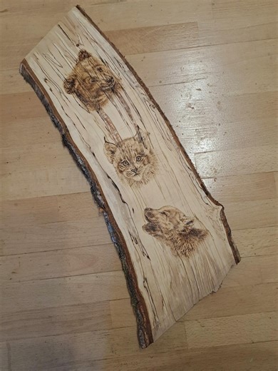 Puppies - Pyrography - Etsy