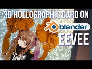 Holographic Parallax Shader in EEVEE (POM shader)