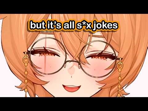 Clio telling the "funniest vtuber jokes" ever but it's all lewd jokes