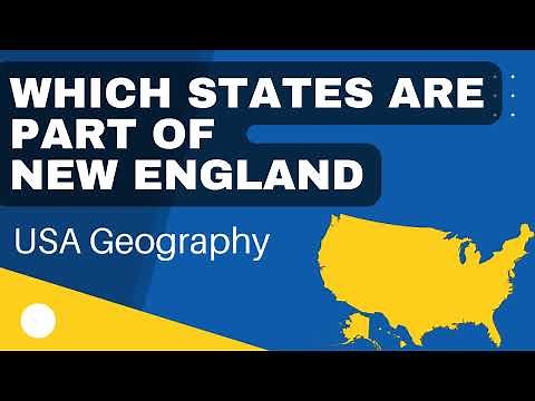 WHICH STATES ARE PART OF NEW ENGLAND | USA GEOGRAPHY ‪@TOPBrainGK‬