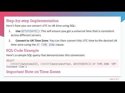 Resolving Time Discrepancies with GETDATE() Across Multiple Servers: A Guide to Using GETUTCDATE()