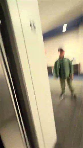 (no ride) ThyssenKrupp service elevator @ a Katy ISD school