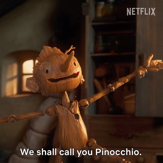 The wooden boy with the borrowed soul 🪵✨ Academy Award® winning filmmaker Guillermo del Toro reimagines the classic tale of Pinocchio in this whimsical stop-motion film. This star packed cast includes Finn Wolfhard, Ewan McGregor and our favourite Cate Blanchett 👃 | Netflix
