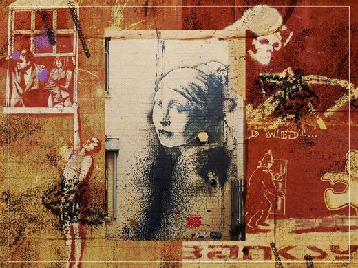 Exploring Bristol through Banksy street art