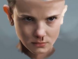 210K views · 472 shares | Beautiful design Painting of Eleven, Stranger Things (by Tejfel Krisztian Painting). instagram.com/artpeople_gallery, Submit your Artwork and join our artists @ https://www.artpeoplegallery.com/register/ TO BE FEATURED.#artpeople | Art People Gallery | Facebook
