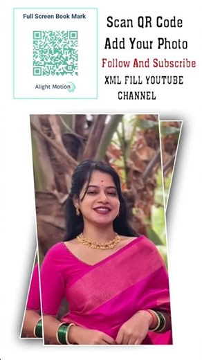 Alight motion QR code video editing in Kannada