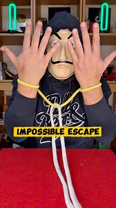 278K views · 4.9K reactions | Impossible Escape 彩Rope Magic Trick Revealed #magic #magictricks #tricks #magician #foryou #neiperte #trend #trending #perte #viralvideo # | The Mask Magic Tricks Revealed | Facebook