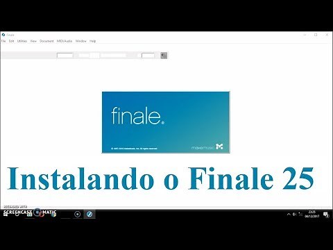 Instalando o Finale 25