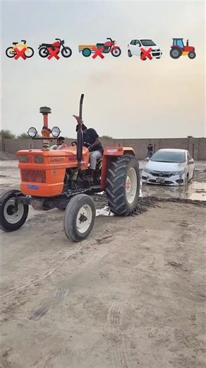 Testing the Ultimate Pulling Power! 🚜💪 Who can save the car? #experiment #challenge
