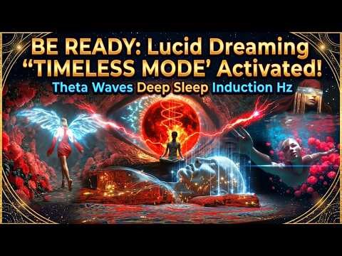 BE READY: Lucid Dreaming 'TIMELESS MODE' Activated! |Theta Waves Deep Sleep Induction Hz
