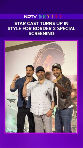 Sunny Deol, Varun Dhawan and Ahan Shetty Lead Starry Border 2 Screening
