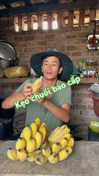 Kẹo chuối thời bao cấp - Món ăn dân dã ngọt ngào vị tuổi thơ #ngocducofficial