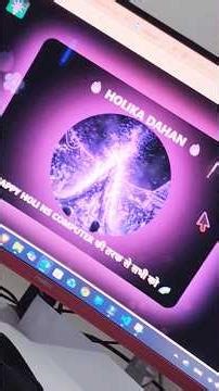 Happy Holi Project Html css js #html #css #Excel_Ai nsc #subscribe #share #lilekaro