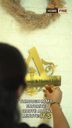 ✨ 𝐑𝐎𝐘𝐀𝐋 𝐍𝐚𝐦𝐞 𝐏𝐥𝐚𝐭𝐞: Impress Guests Instantly with 𝐀𝐥𝐮𝐦𝐢𝐧𝐢𝐮𝐦 Name Plate✨ A modern take on timeless elegance—this nameplate turns your entry into a style statement 💛🏠 Whether it’s for your house, flat, office, or boutique—own your space with pride. ✅ Golden Glossy ACP for a Rich Look ✅ Ready-to-Use – Strong Double-Sided Tape Behind ✅ Free Shipping | COD | Easy Returns 🌟 Let your walls speak your name with royalty 🌟 🛒 𝐓𝐀𝐏 𝐓𝐎 𝐎𝐑𝐃𝐄𝐑 𝐍𝐎𝐖 #NameWithPride #RoyalDe