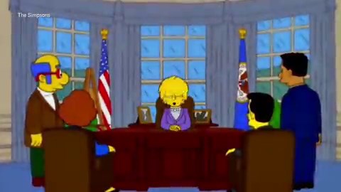 The Simpsons predicted President Trump