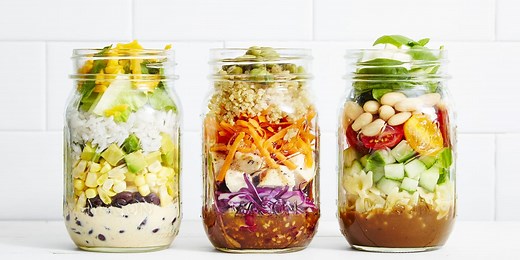 Burrito "Bowl" Mason Jar Salad