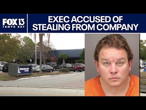 Florida exec accused of stealing $800K from company