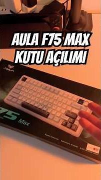 Something is missing in the setup??? AULA F75 Max Unboxing #setup #pc #game #explore #nintendo