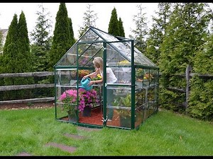 Harmony™ Green Polycarbonate Greenhouse by Palram - Canopia
