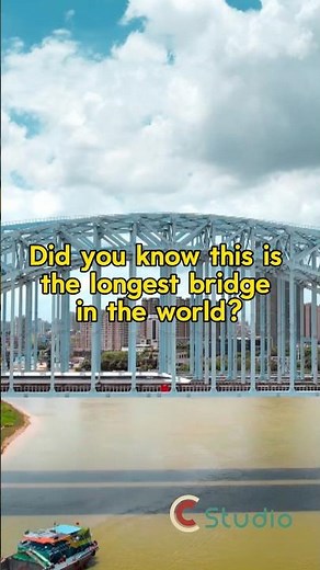 World’s Longest Bridge #chinatravel #chinabridge #highspeedrailway