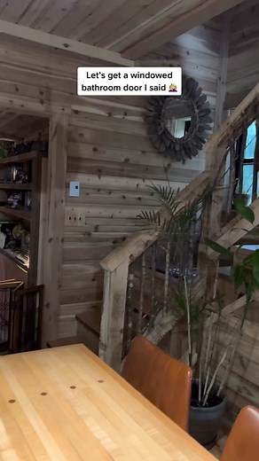 Immediately regrets advocating we get it for “the nice view of the back porch” 😑